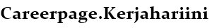 Careerpage.Kerjahariini Careerpage.Kerjahariini